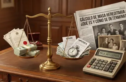 Cómo se calcula la masa hereditaria en Chile