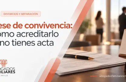 Cese de convivencia: cómo acreditarlo si no tienes acta