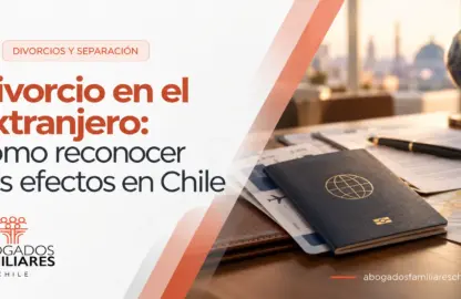 Divorcio en el extranjero: cómo reconocer sus efectos en Chile